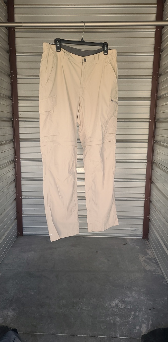 Columbia Men's Convertible Cargo Pants - Cream